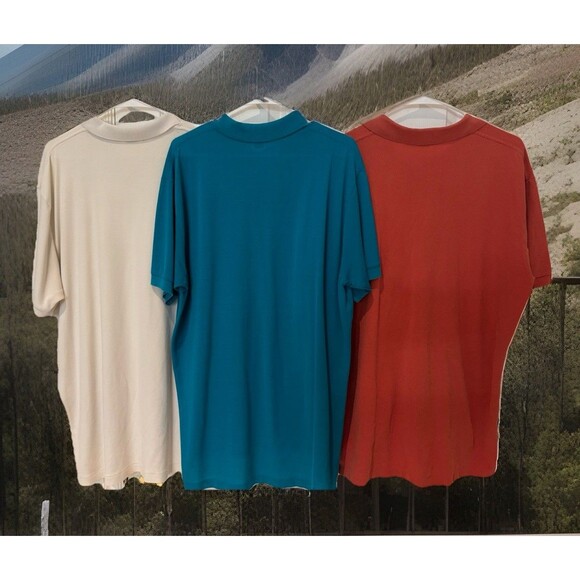 Y2k 3*Ralph Lauren Polo Shirt Mens XL Short Sleeve Bundle Small Pony Multicolor - Picture 9 of 9